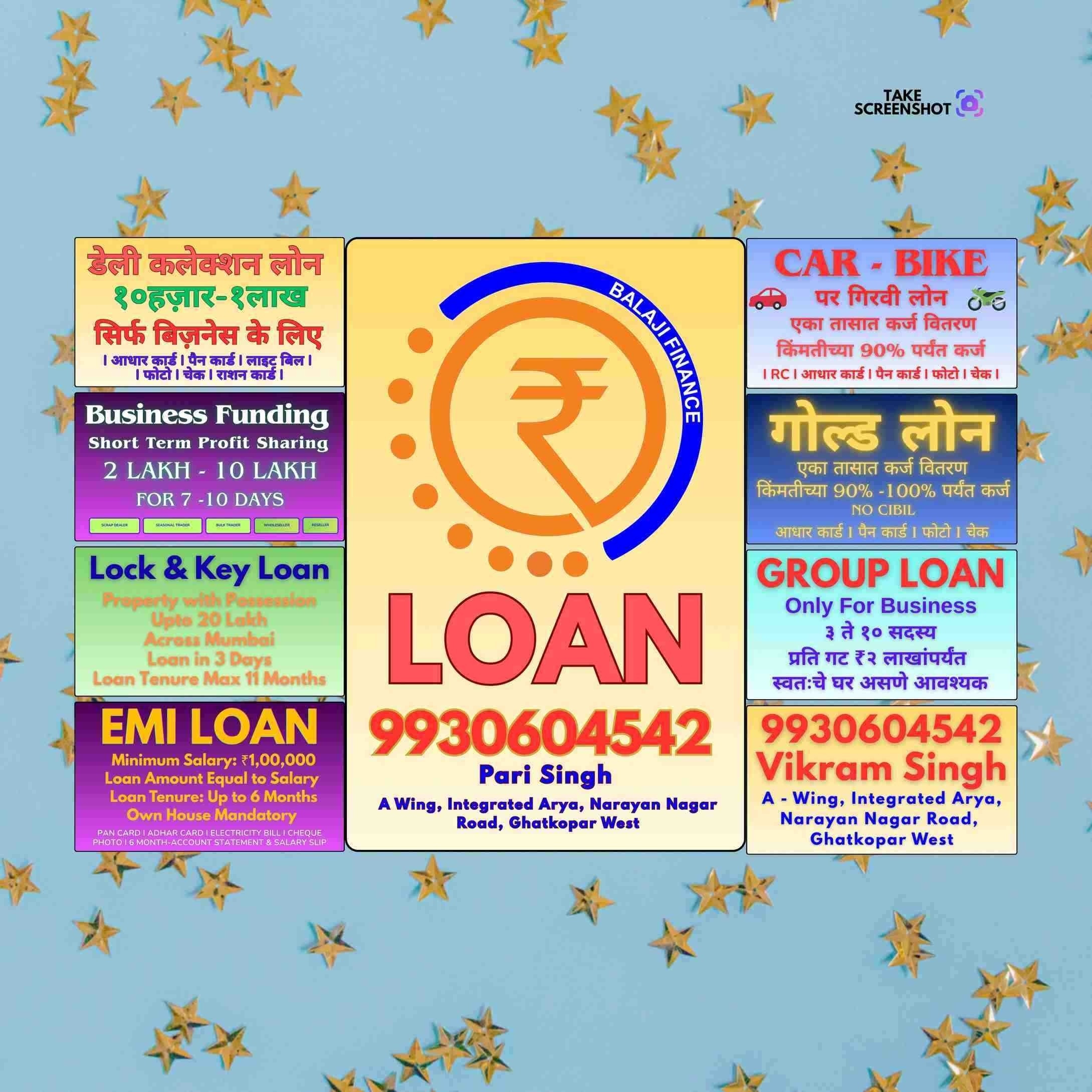 quick cash loan near cuffe parade bus depot banner