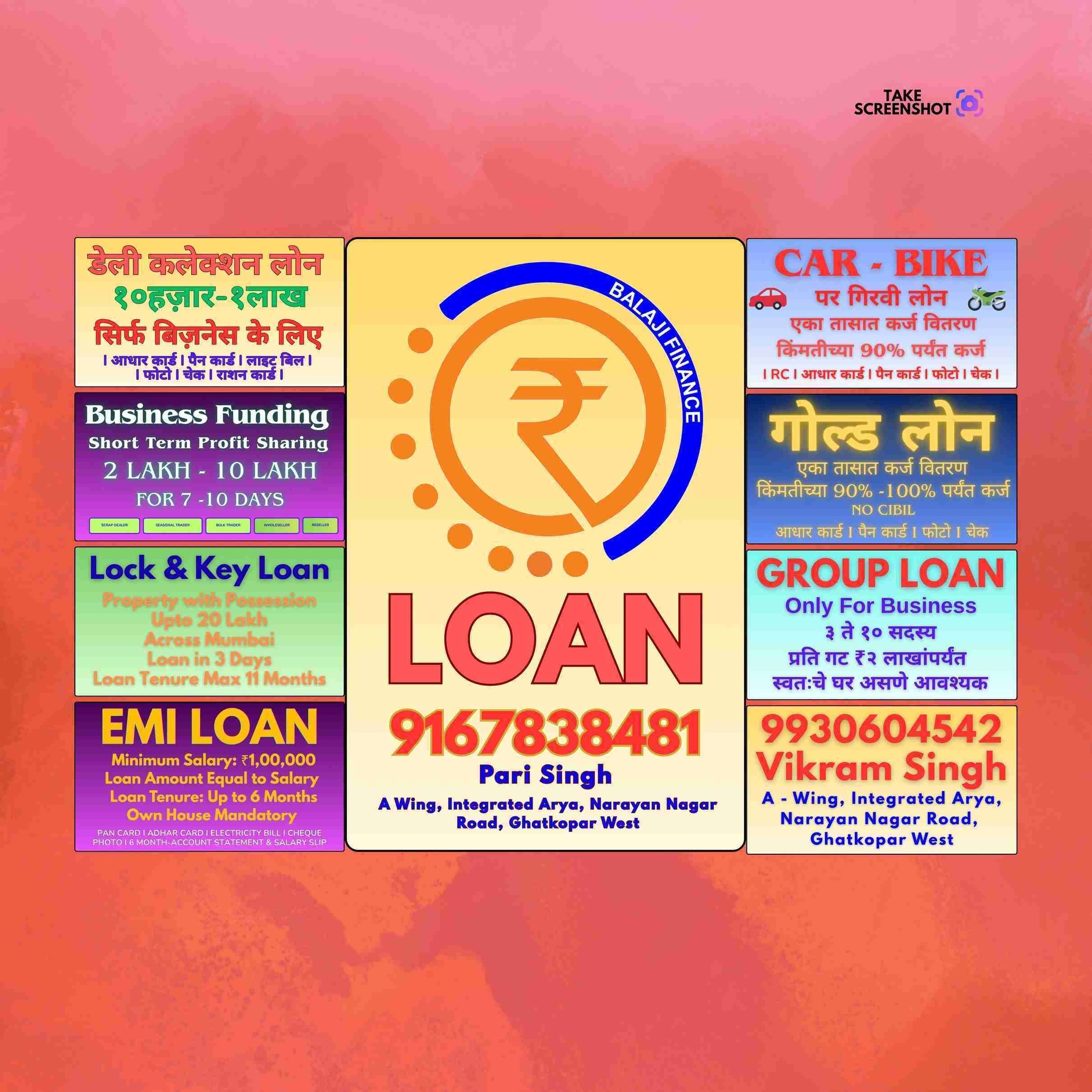 vyapar loan near bhandup east shopping mall banner