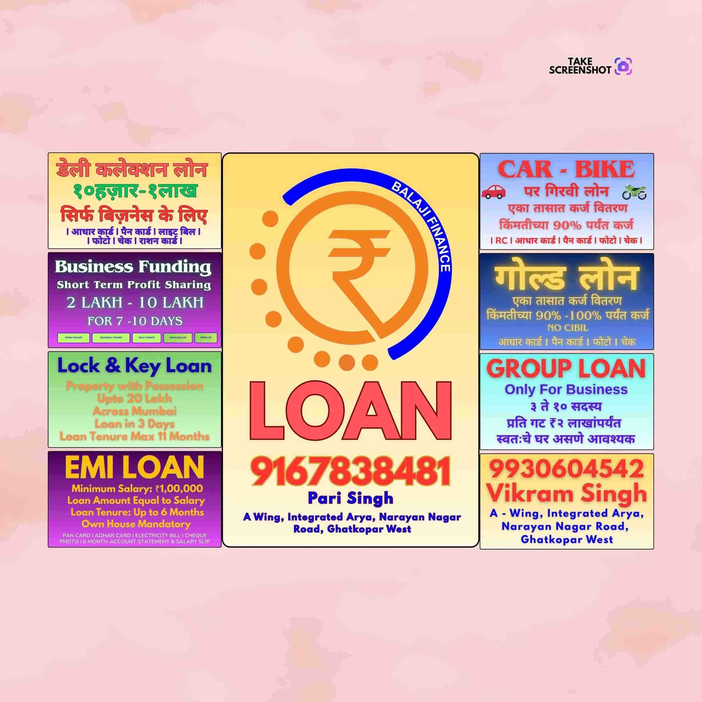 wholesale business loan near industrial area in parel banner