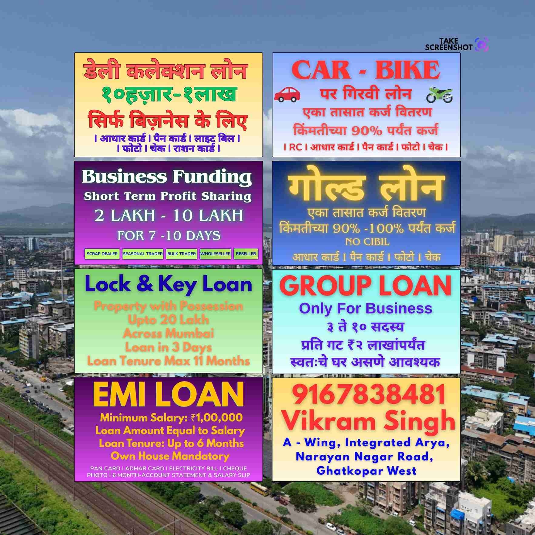 trader loan near byculla bazaar