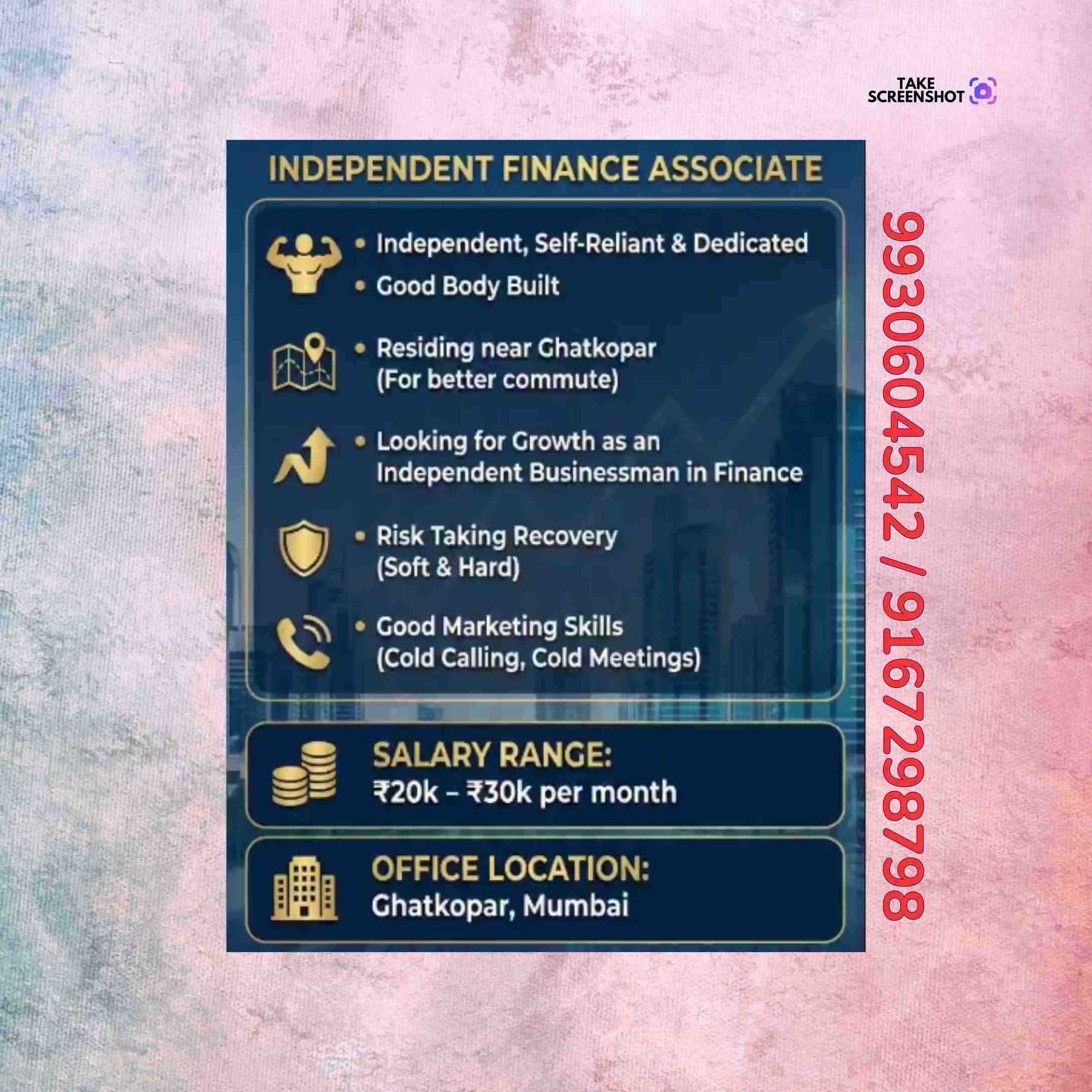 urgent rokda in tilak nagar banner