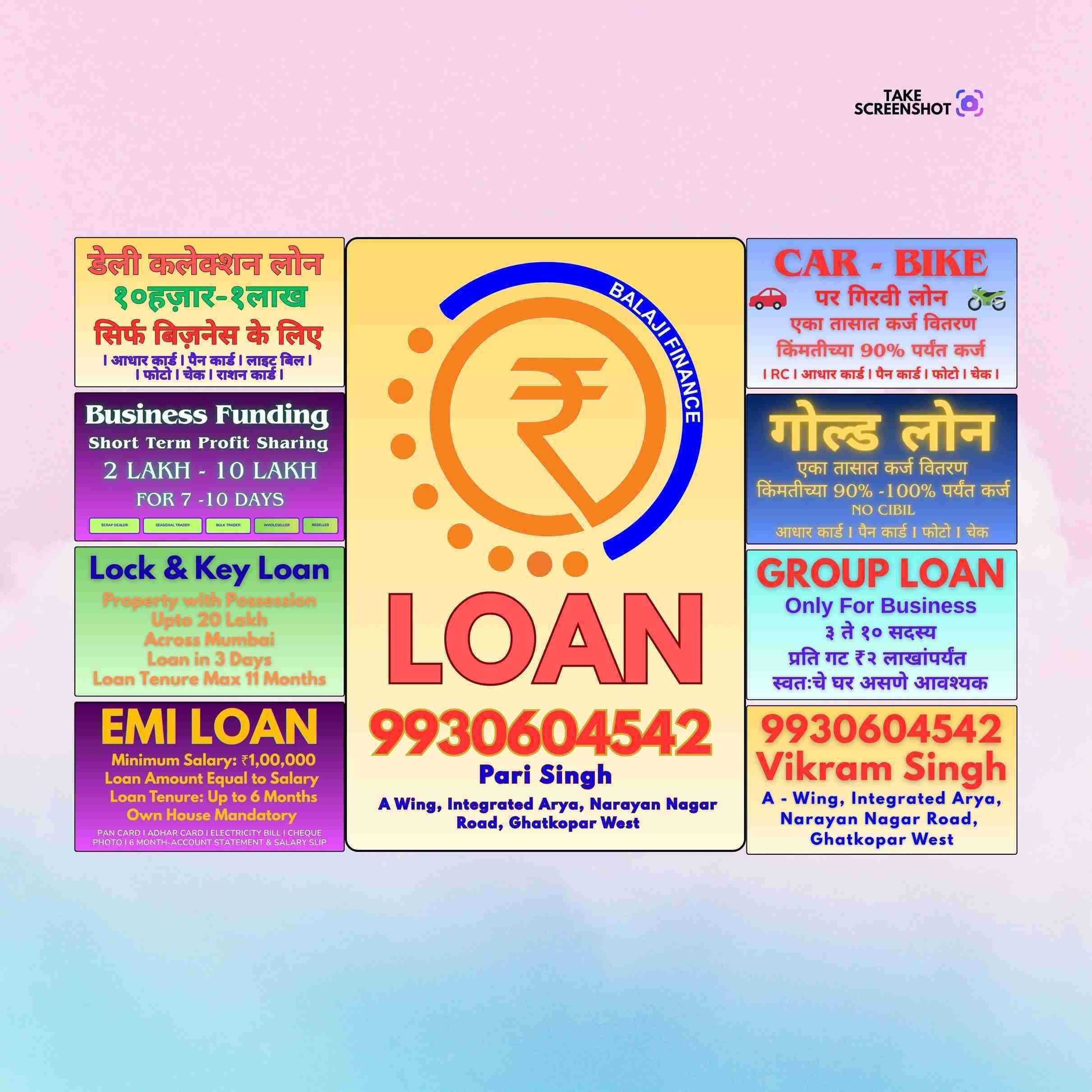 daily payment loan near mall in lower parel banner