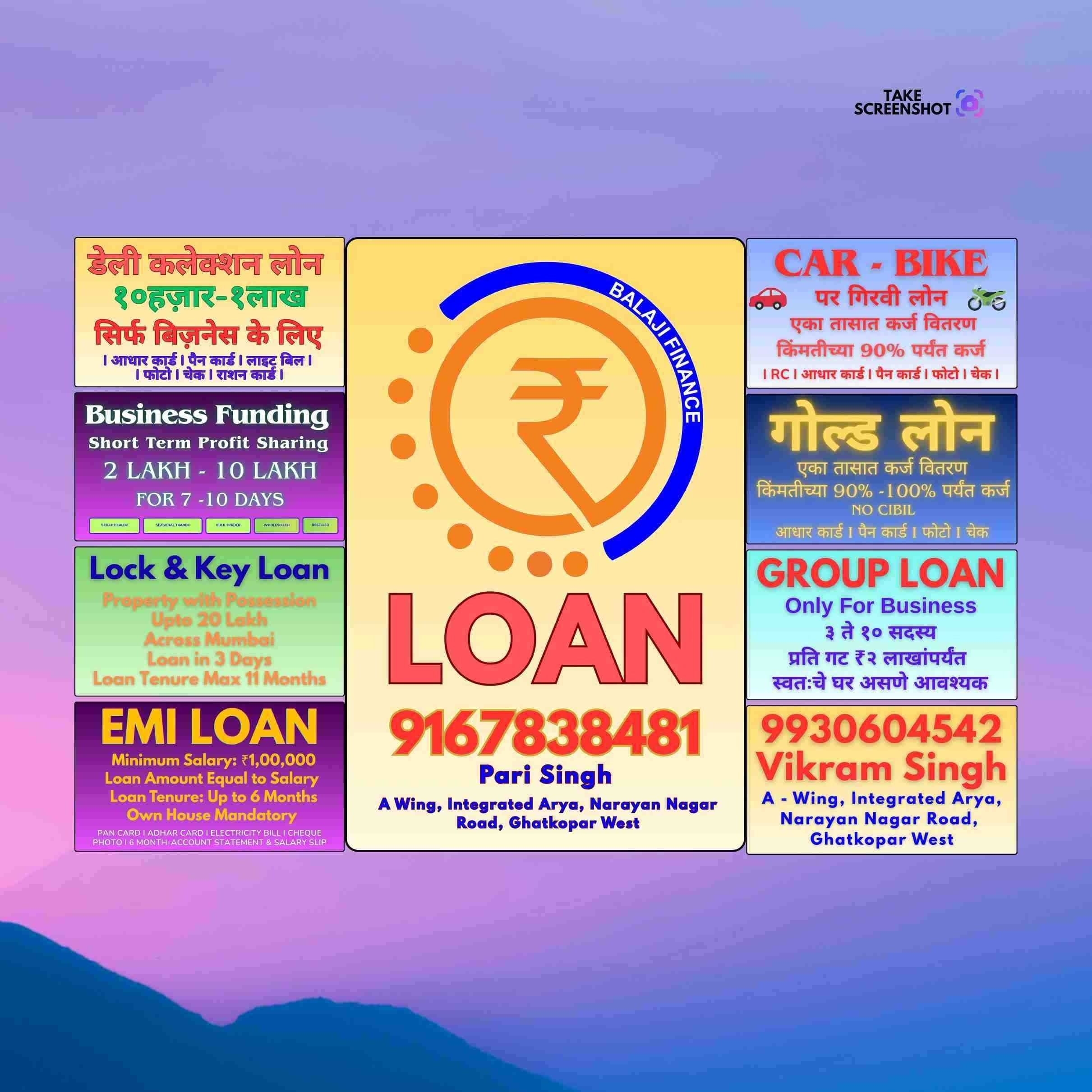 business funding near market in jogeshwari east banner