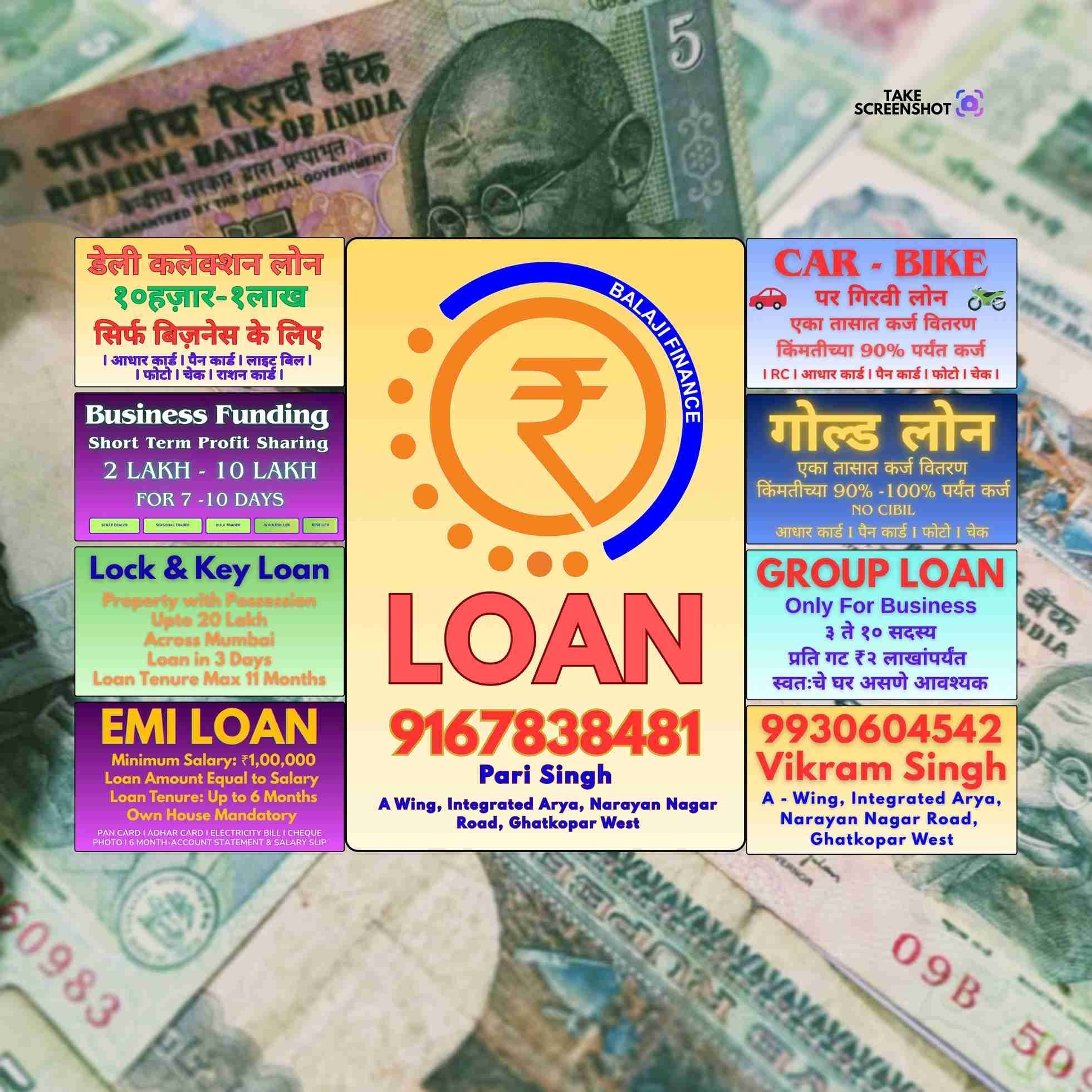 urgent loan in andheri banner