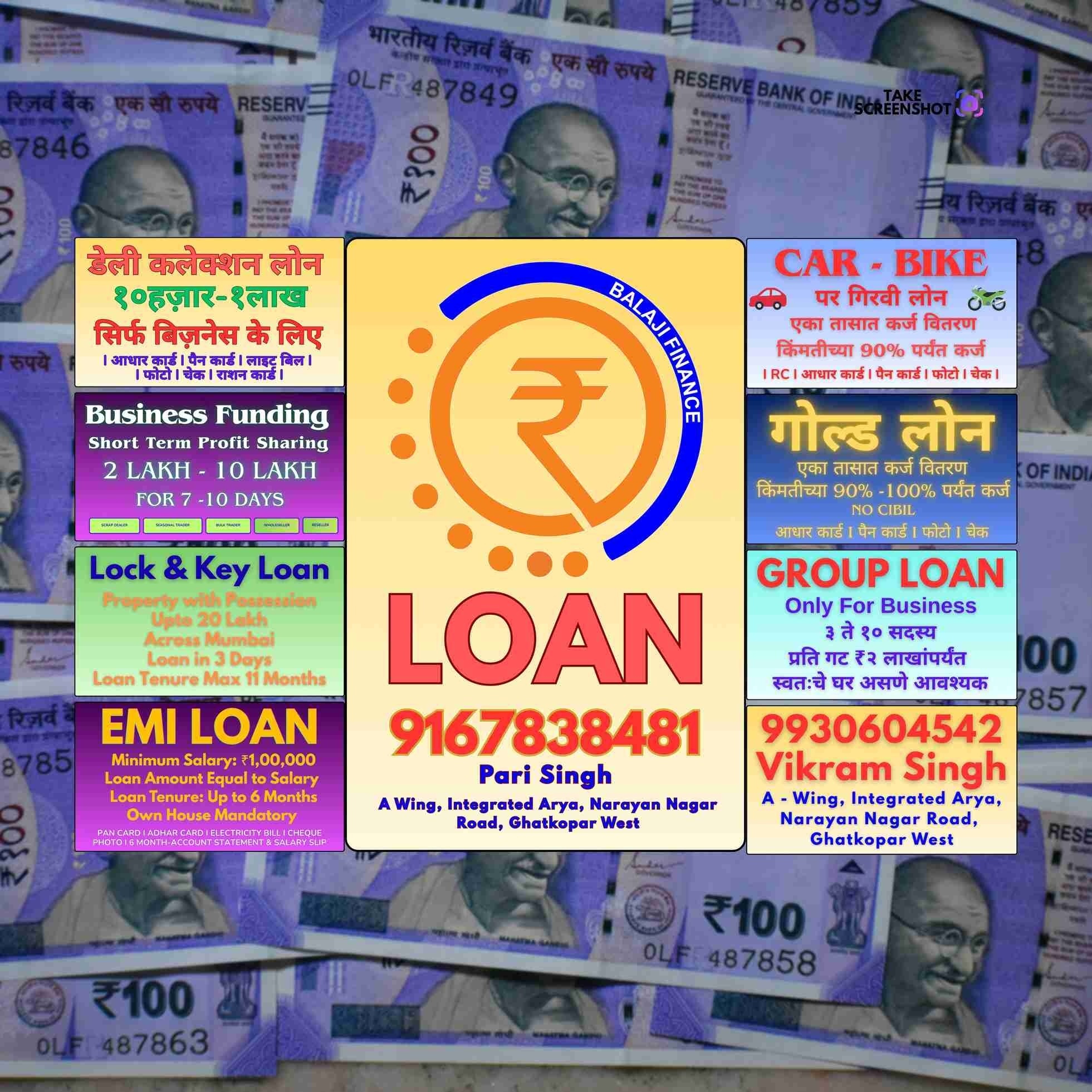 daily collection loan near kanchpada banner