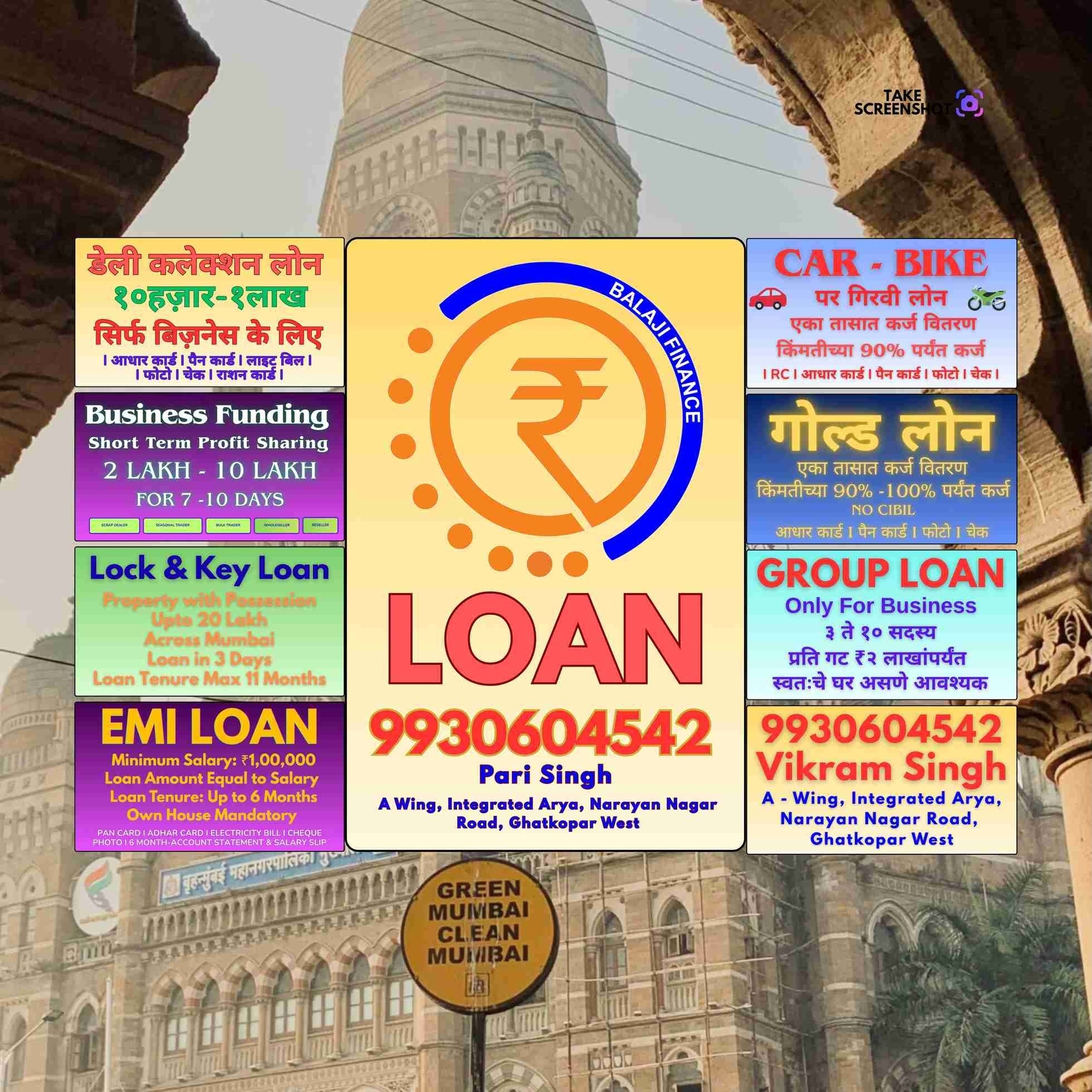 low cibil loan near kurla west business area