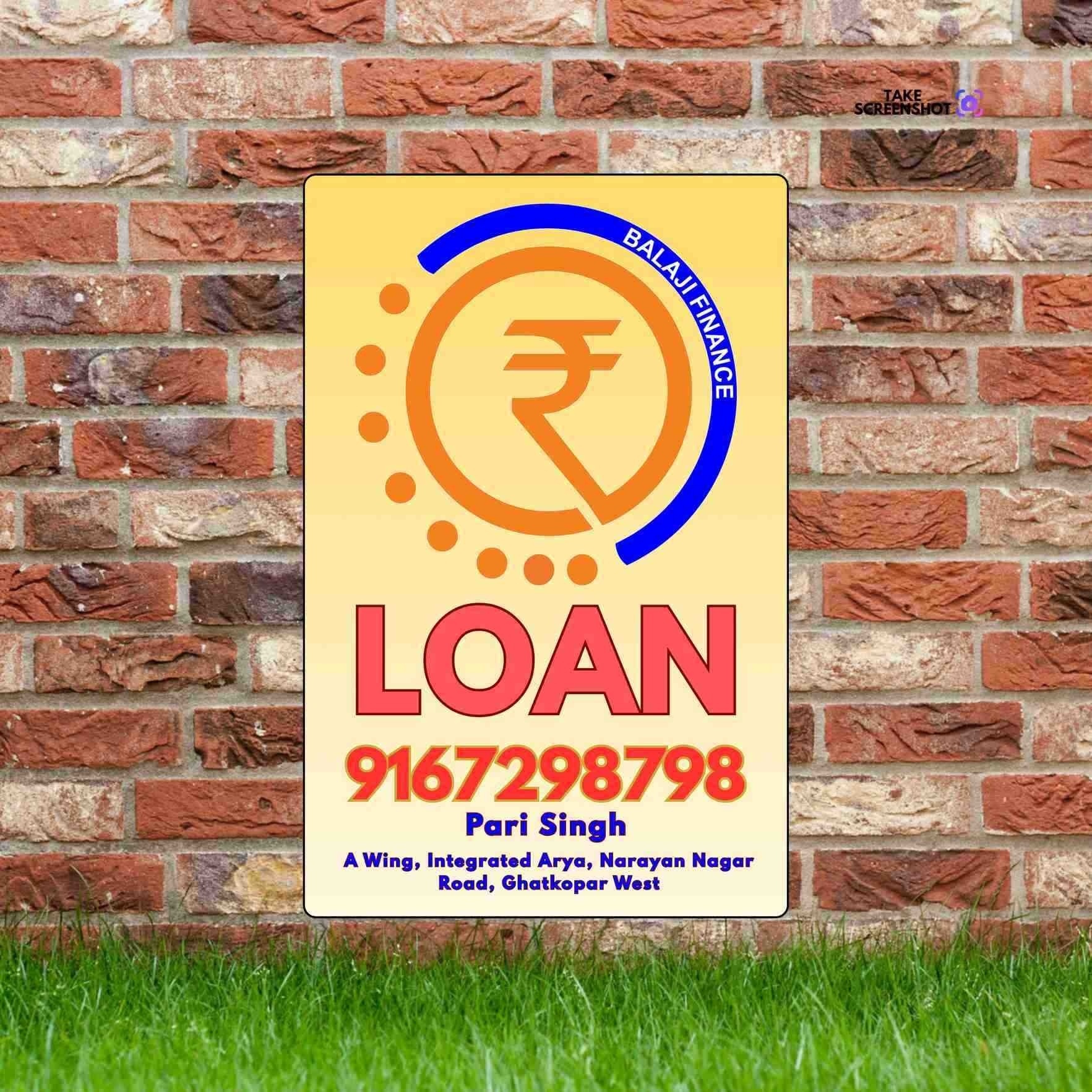loan ka office in linking road banner