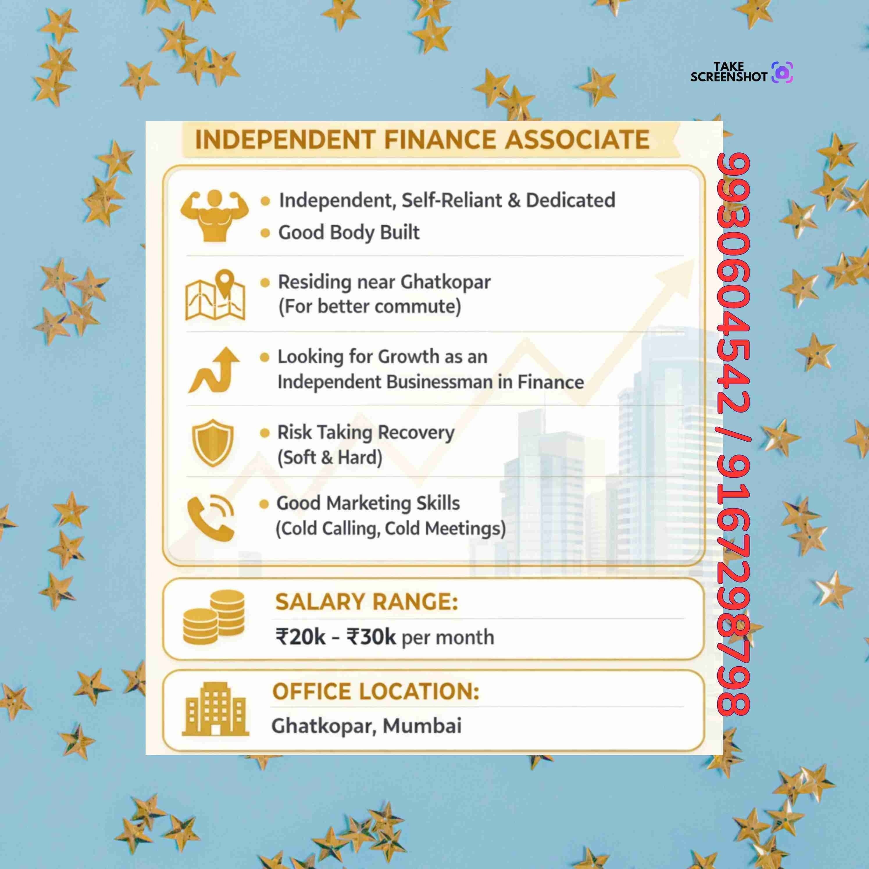 private finance in oshiwara