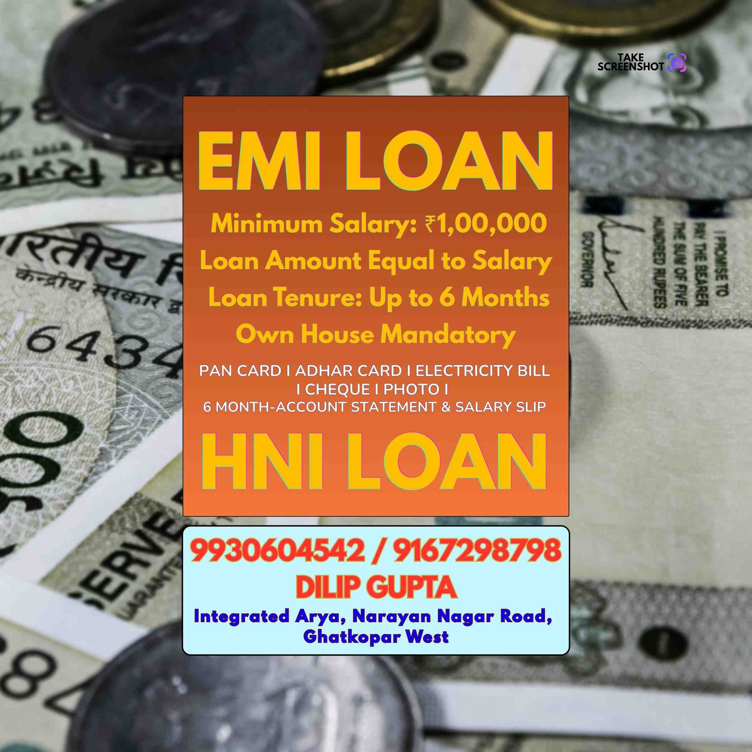 urgent loan near maitri park banner