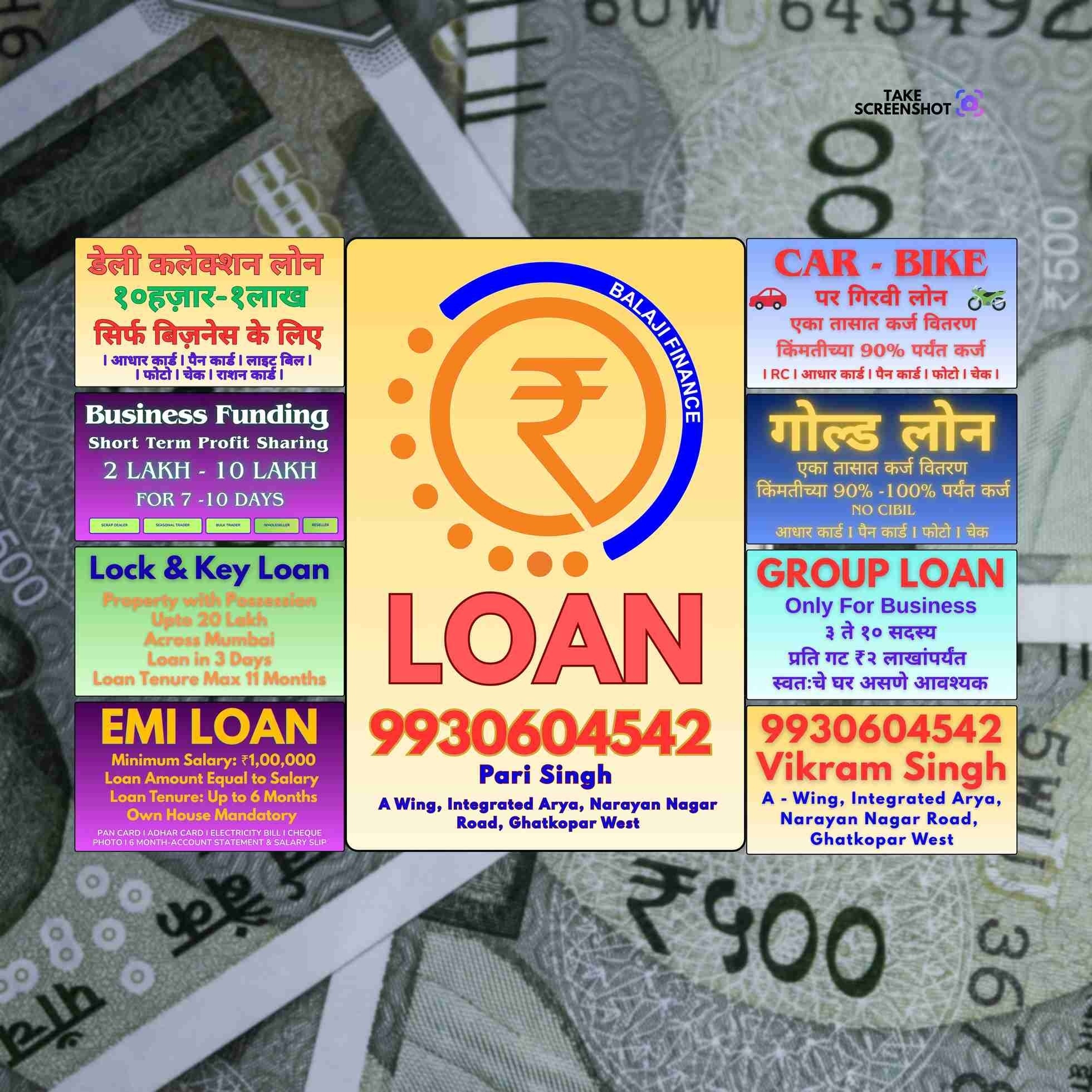 loan ka office in vaishali nagar banner