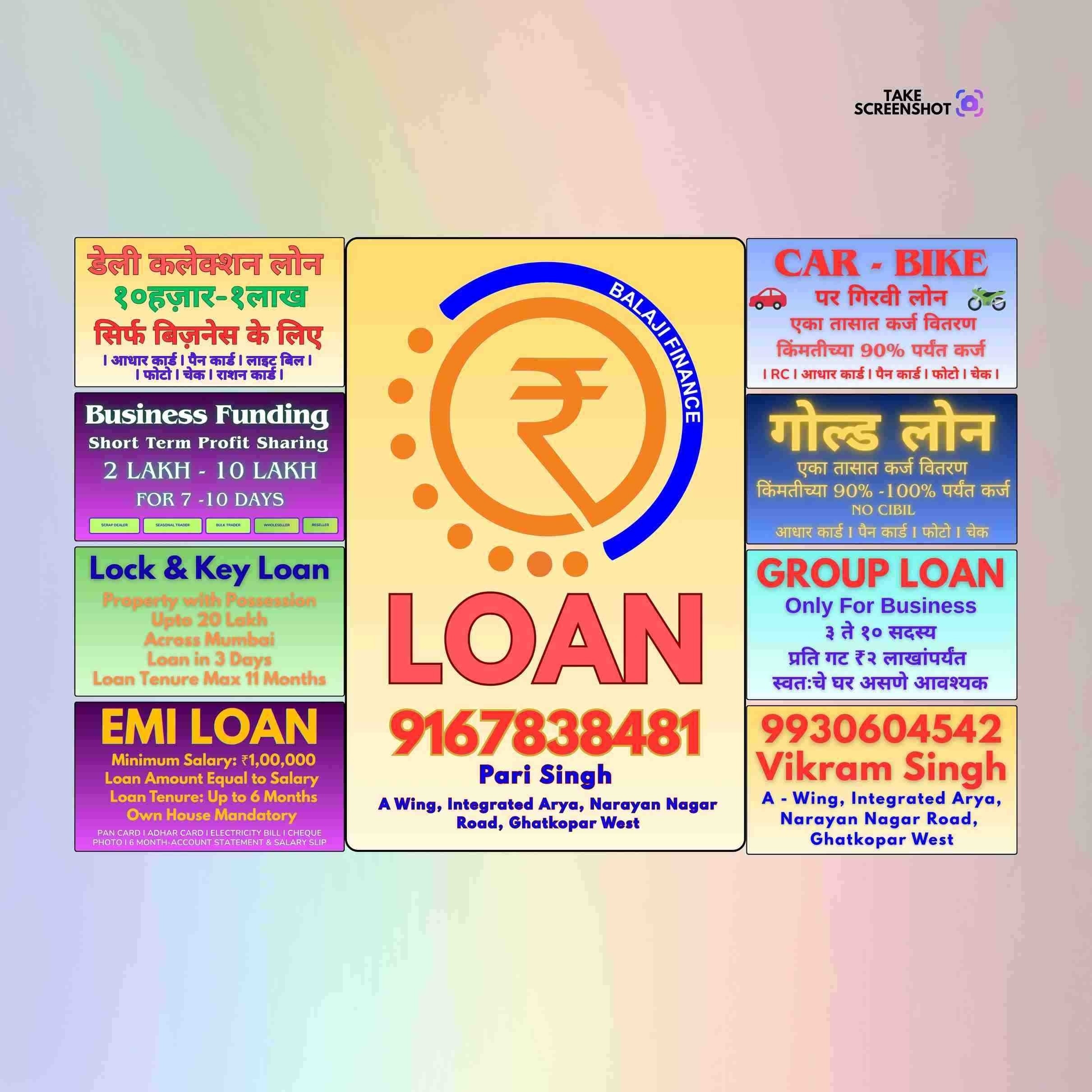 wholesale business loan near tardeo hospital banner