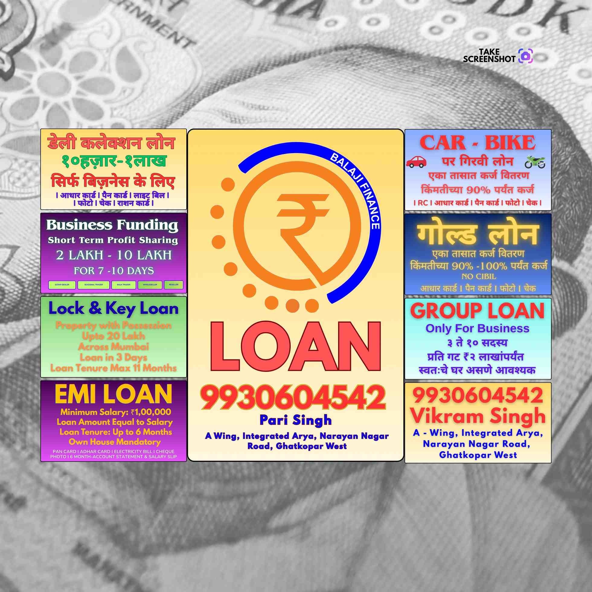 document loan near college in matunga banner