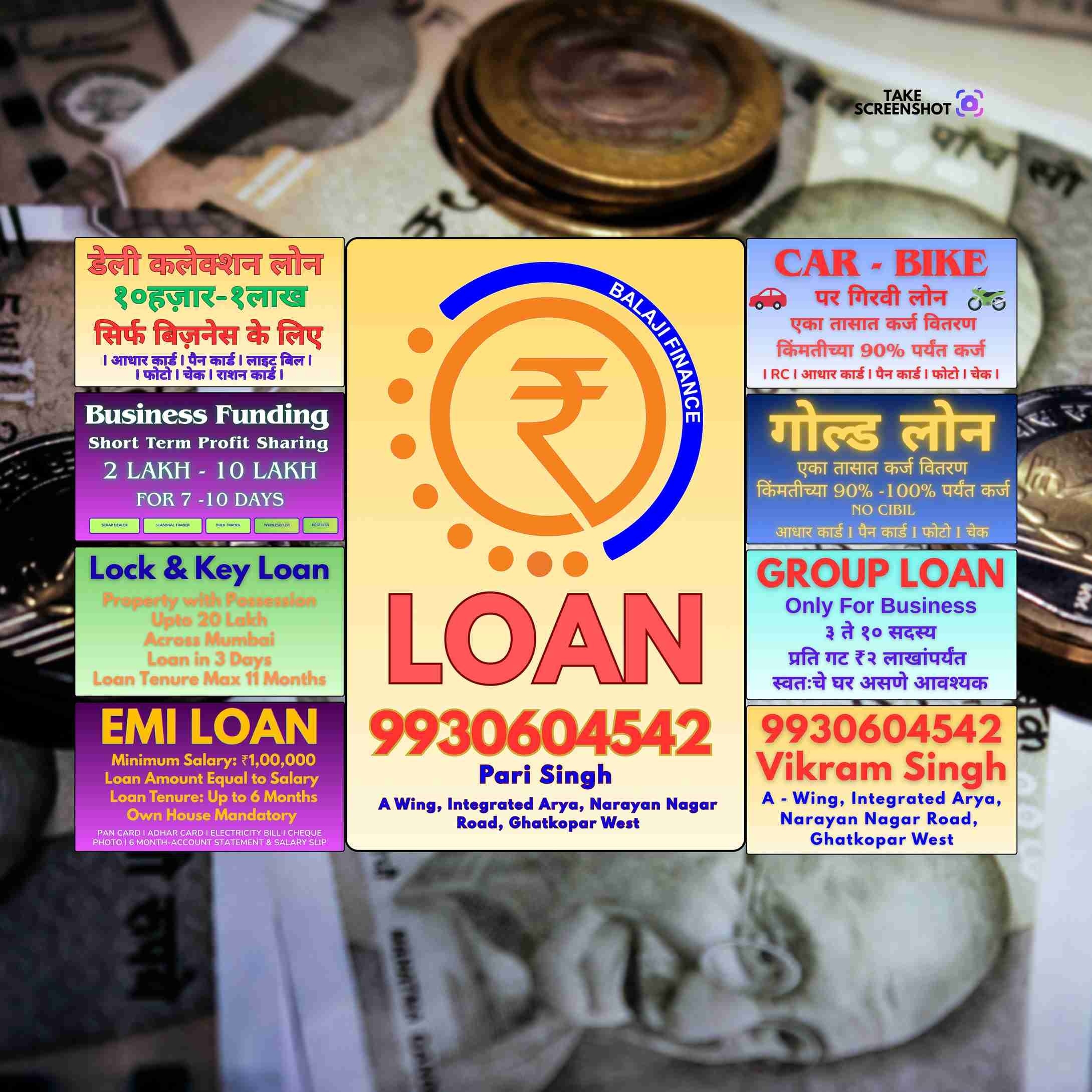 document loan near bazaar in dadar banner